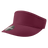 Decky High Profile Cotton Visors | Decky 3015 Maroon OSFM Visors