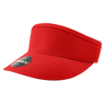 Decky High Profile Cotton Visors | Decky 3015 Red OSFM Visors