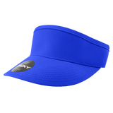 Decky High Profile Cotton Visors | Decky 3015 Royal OSFM Visors