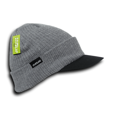 Decky HybriCap 2 | Decky C02 Heather Grey/Black OSFM Hats