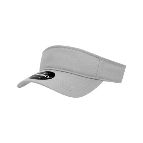 Decky Kid's Visor | Decky 7007 Grey OSFM Visors