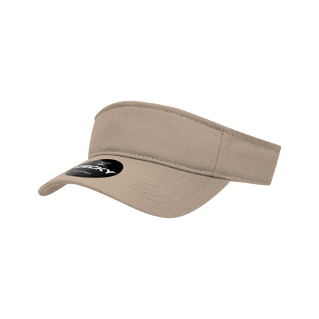 Decky Kid's Visor | Decky 7007 Khaki OSFM Visors