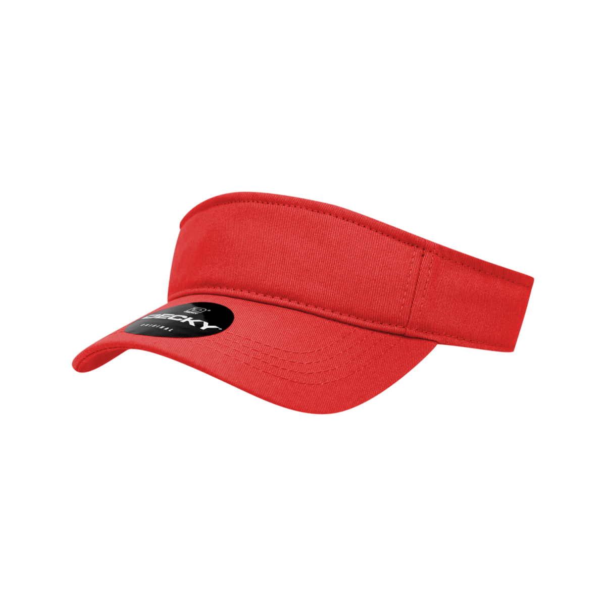 Decky Kid's Visor | Decky 7007 Red OSFM Visors