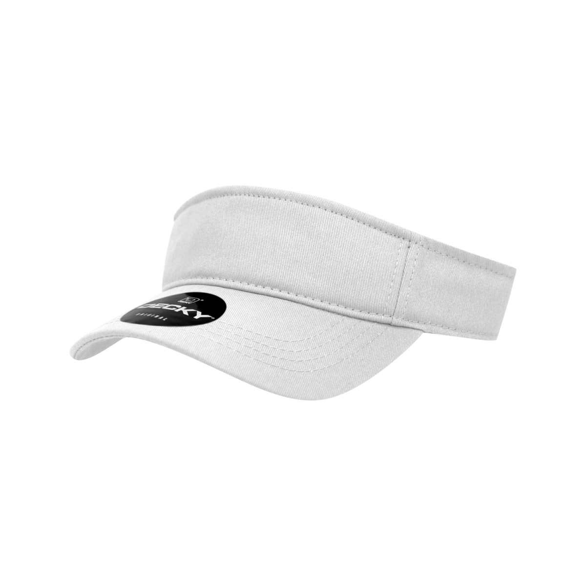 Decky Kid's Visor | Decky 7007 White OSFM Visors