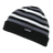 Decky Kilimanjaro Striped Beanie | Decky K005 Blk/Wht/Gry OSFM Beanies