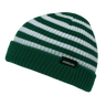 Decky Kilimanjaro Striped Beanie | Decky K005 Emerald/Wht OSFM Beanies