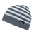 Decky Kilimanjaro Striped Beanie | Decky K005 Gry/White OSFM Beanies