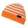 Decky Kilimanjaro Striped Beanie | Decky K005 Orange/Wht OSFM Beanies