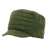 Decky Knitted Flat Top Cap w/ Visor | Decky 615 Olive OSFM Visors