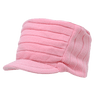 Decky Knitted Flat Top Cap w/ Visor | Decky 615 Pink OSFM Visors