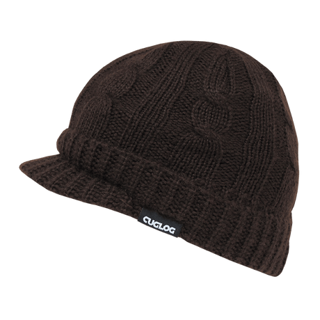 Decky Kosciuszko Sweater Beanies | Decky K007 Brown OSFM Beanies