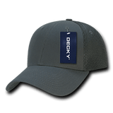Decky Low Crown Air Mesh Baseball Cap | Decky 204 CHA/CHA OSFM Hats