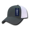 Decky Low Crown Air Mesh Baseball Cap | Decky 204 CHA/WHT OSFM Hats