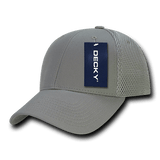 Decky Low Crown Air Mesh Baseball Cap | Decky 204 GRY/GRY OSFM Hats