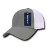 Decky Low Crown Air Mesh Baseball Cap | Decky 204 GRY/WHT OSFM Hats