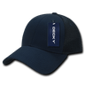 Decky Low Crown Air Mesh Baseball Cap | Decky 204 NVY/NVY OSFM Hats