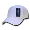 Decky Low Crown Air Mesh Baseball Cap | Decky 204 WHT/WHT OSFM Hats
