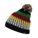 Decky Matterhorn Beanie | Decky K024 Black/Yellow/Green OSFM Beanies