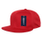 Decky Mesh Jersey Flat Bill Snapbacks | Decky 1128 Red OSFM