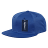 Decky Mesh Jersey Flat Bill Snapbacks | Decky 1128 Royal OSFM