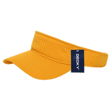 Decky Mesh Jersey Visor | Decky 3014 Gold OSFM Visors
