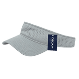 Decky Mesh Jersey Visor | Decky 3014 Grey OSFM Visors