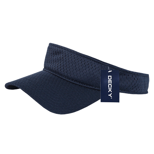 Decky Mesh Jersey Visor | Decky 3014 Navy OSFM Visors