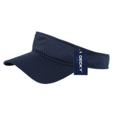 Decky Mesh Jersey Visor | Decky 3014 Navy OSFM Visors
