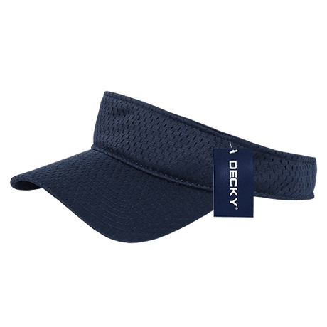 Decky Mesh Jersey Visor | Decky 3014 Navy OSFM Visors