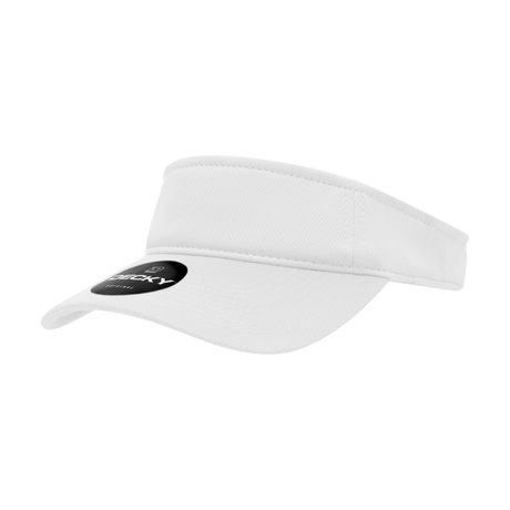 Decky Mesh Visor | Decky 5104 White OSFM Visors