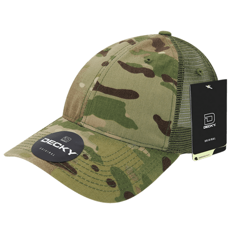 Decky MULTICAM Relaxed L/C Trucker | Decky 6305 MTC/MTC/OLV OSFM