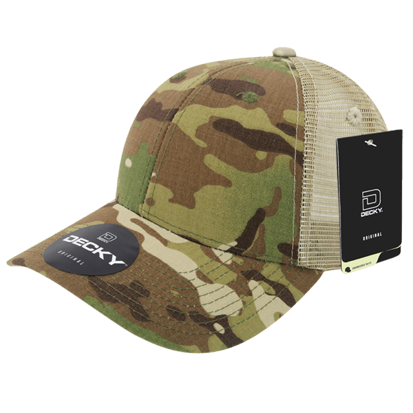 Decky MULTICAM Structured LC Trucker | Decky 6306 MTC/MTC/KHA OSFM