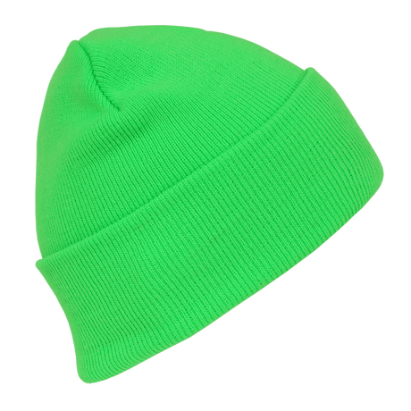 Decky Neon Acrylic Beanies (Long) | Decky 813 Green OSFM Beanies