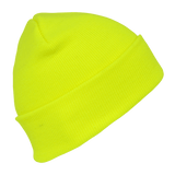 Decky Neon Acrylic Beanies (Long) | Decky 813 Yellow OSFM Beanies