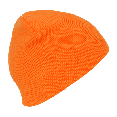 Decky Neon Acrylic Short Beanies | Decky 814 Orange OSFM Beanies