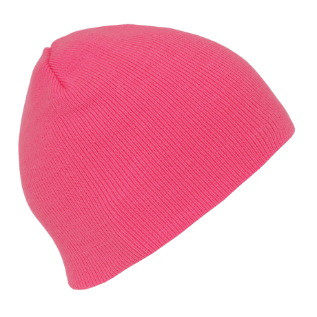 Decky Neon Acrylic Short Beanies | Decky 814 Pink OSFM Beanies