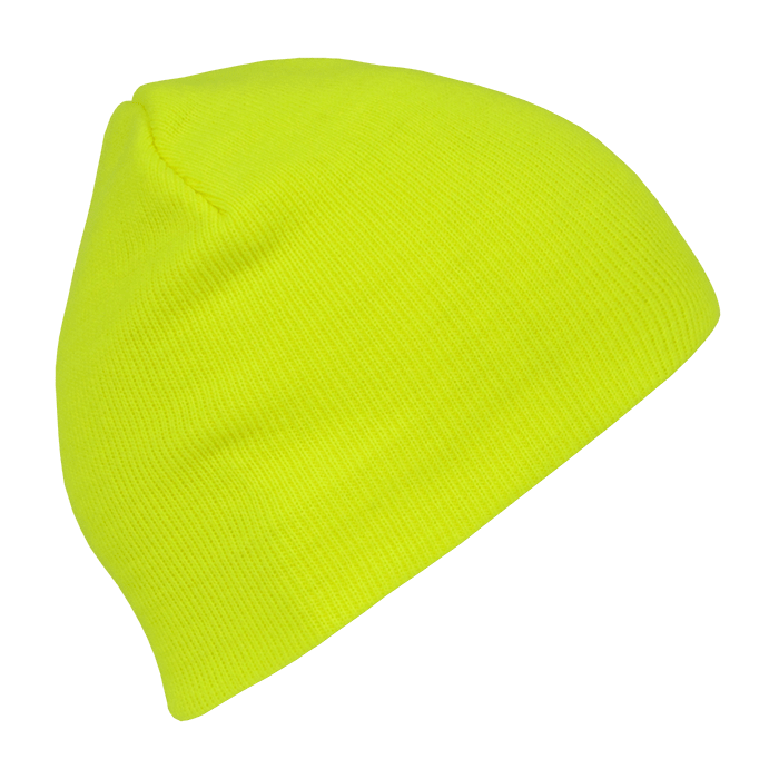 Decky Neon Acrylic Short Beanies | Decky 814 Yellow OSFM Beanies