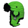 Decky Neon Aviator Hat | Decky 778 Neon Green S/M Hats