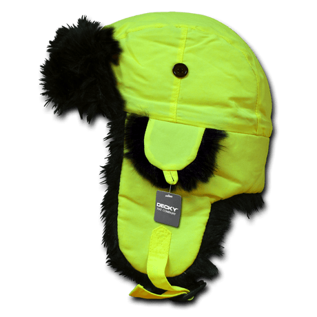 Decky Neon Aviator Hat | Decky 778 Neon Yellow L/XL Hats