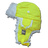 Decky Neon Aviator Hat | Decky 779 Neon Yellow S/M Hats