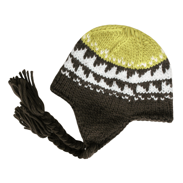 Decky Peruvian Beanies | Decky 632 Brown OSFM Beanies
