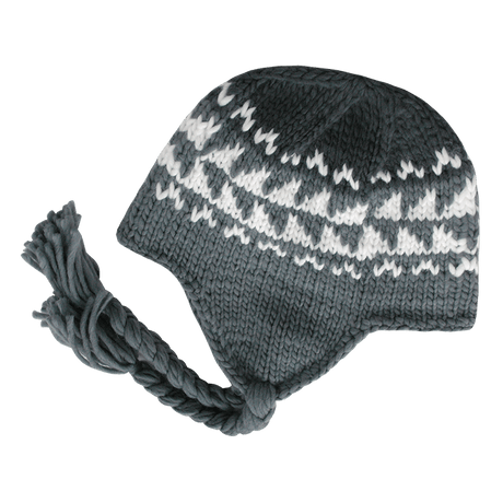 Decky Peruvian Beanies | Decky 632 Grey OSFM Beanies