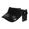 Decky Pique Patterned Sun Visors | Decky 6104 Black OSFM Visors