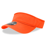 Decky Polo Visor | Decky 962 Orange OSFM Visors
