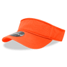 Decky Polo Visor | Decky 962 Orange OSFM Visors