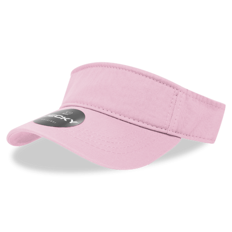Decky Polo Visor | Decky 962 Pink OSFM Visors