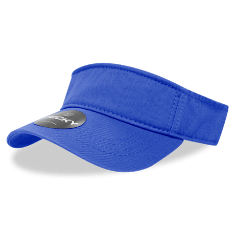 Decky Polo Visor | Decky 962 Royal OSFM Visors