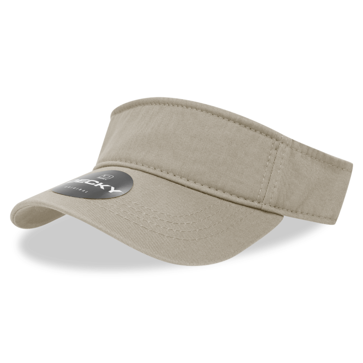 Decky Polo Visor | Decky 962 Stone OSFM Visors