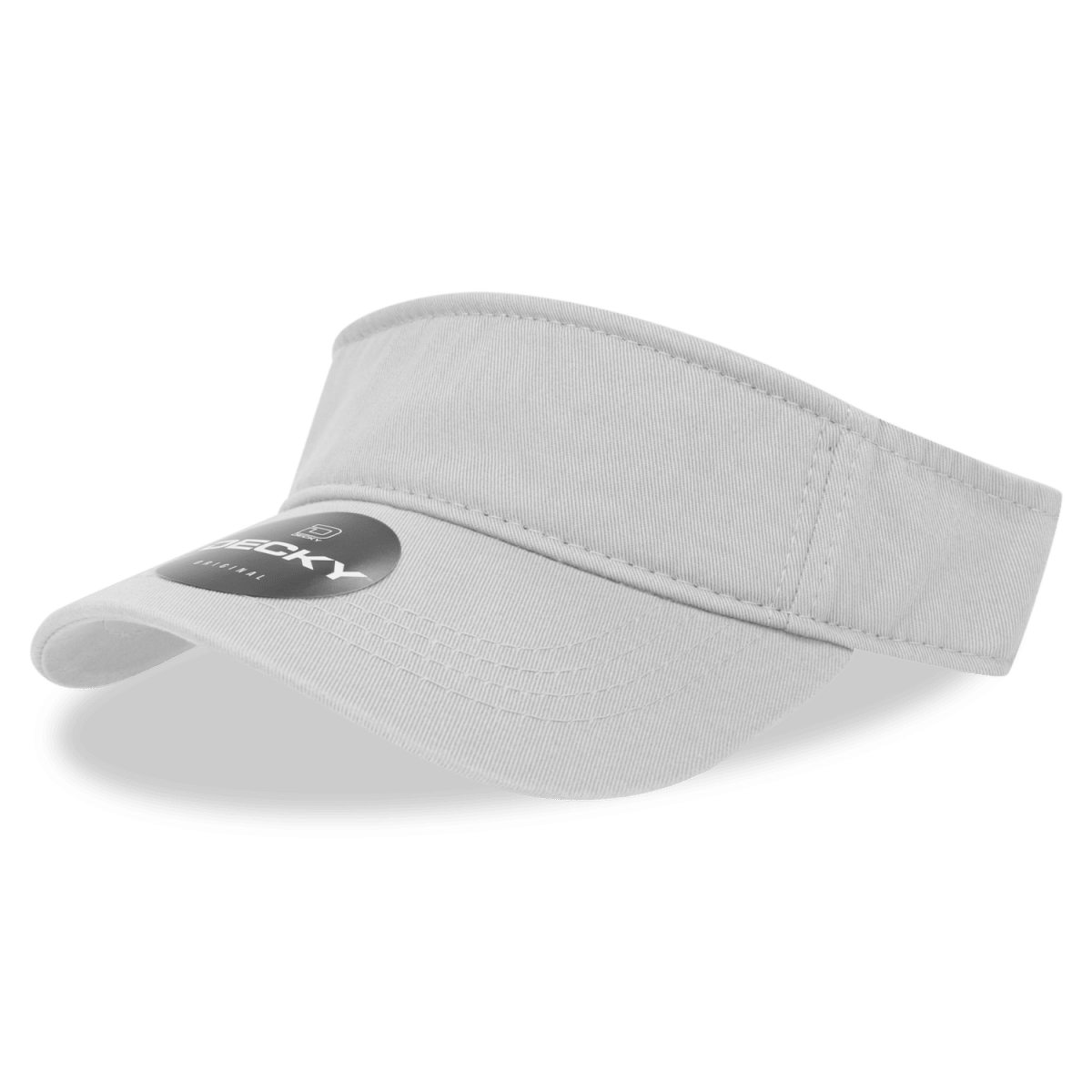 Decky Polo Visor | Decky 962 White OSFM Visors