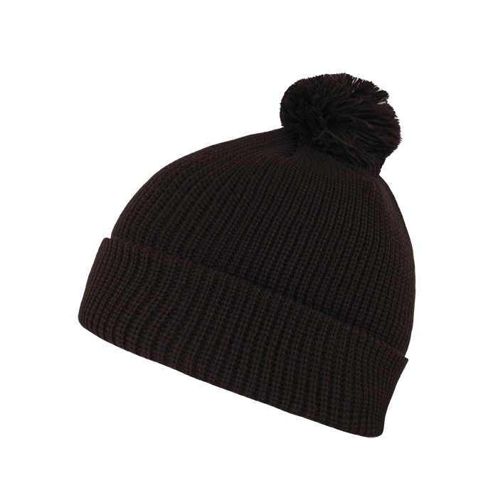 Decky Pom Pom Acrylic Beanies | Decky 686 Brown OSFM Beanies